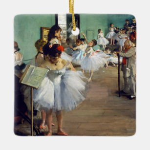 Ornement En Céramique Edgar Degas - Classe Danse