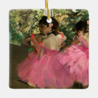 Edgar Degas - Danseurs en rose
