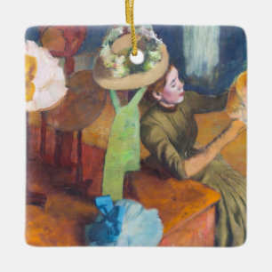 Ornement En Céramique Edgar Degas - La boutique de chapeaux
