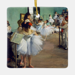 Ornement En Céramique Edgar Degas - La Classe de danse