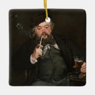 Ornement En Céramique Edouard Manet - Un bon bock