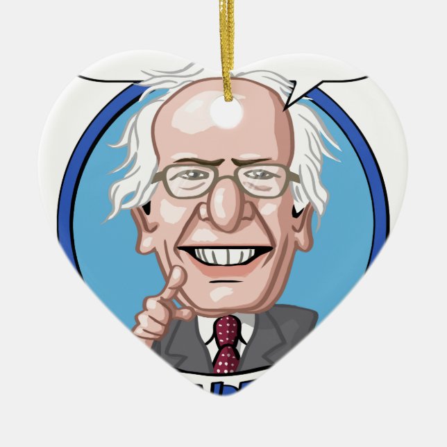 Ornement En Céramique Élection 2016 présidentielle (Devant)