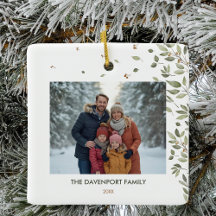 Élégante photo de verdure hivernale