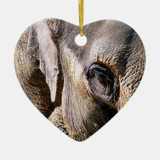 ORNEMENT EN CÉRAMIQUE ÉLÉPHANT (Devant)