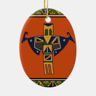 Ornement En Céramique Esprit shaman sud-ouest