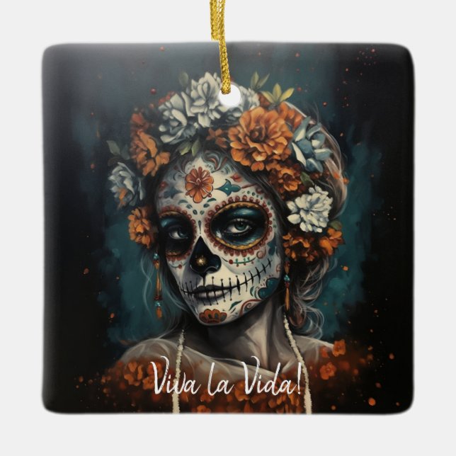 Ornement En Céramique Eternal Beauty, custom (Devant)