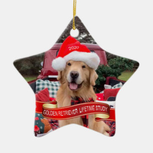 Ornement en céramique étoile 2020