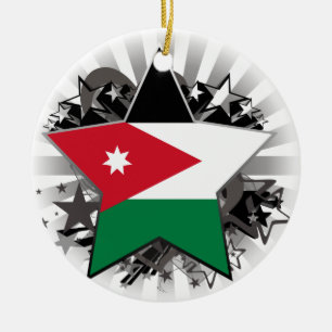 Ornement En Céramique Étoile de la Jordanie