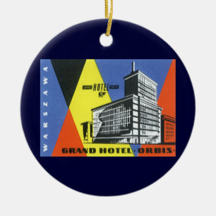 Ornement En Céramique Europe Vintage voyage, Varsovie (Varsovie), Pologn