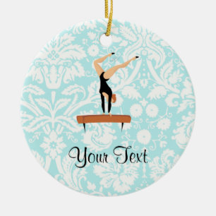 Ornement En Céramique Faisceau d'équilibre de gymnastique