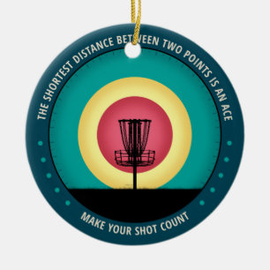 Ornement En Céramique Faites votre compte de pointage