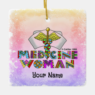 Ornement En Céramique Femme médecin