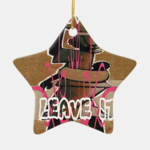 Ornement En Céramique Femmes et enfants La vie n'est pas juste ; habitue