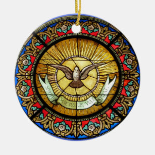 Ornement En Céramique Fenêtre en verre teinté de Sainte-Chapelle de La