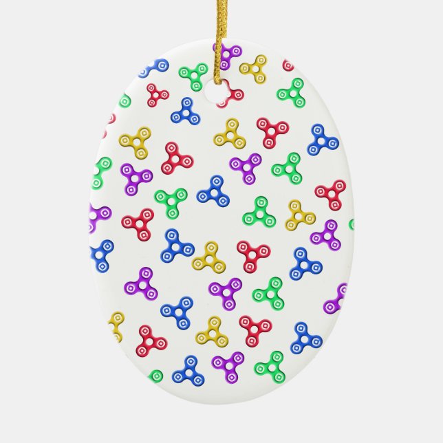 Ornement En Céramique Fidget Spinners (Devant)