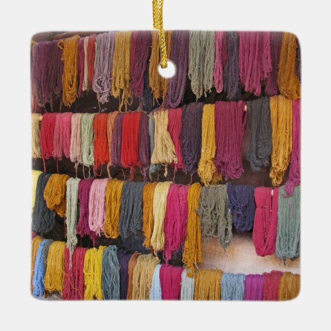 Ornement En Céramique Fil d'alpaga (Devant)