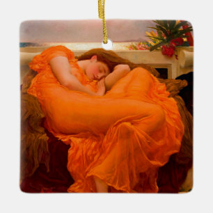 Ornement En Céramique Flaming June par Lord Frederic Leighton