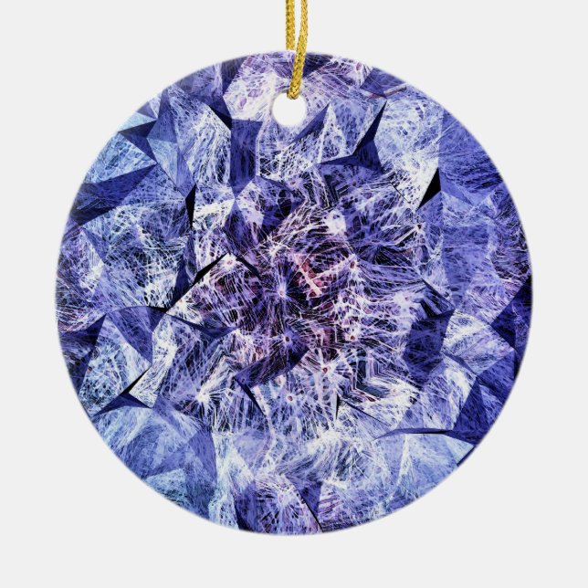 ORNEMENT EN CÉRAMIQUE FLEUR SAUVAGE (Devant)