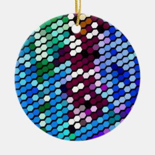 ORNEMENT EN CÉRAMIQUE FLEUR SAUVAGE