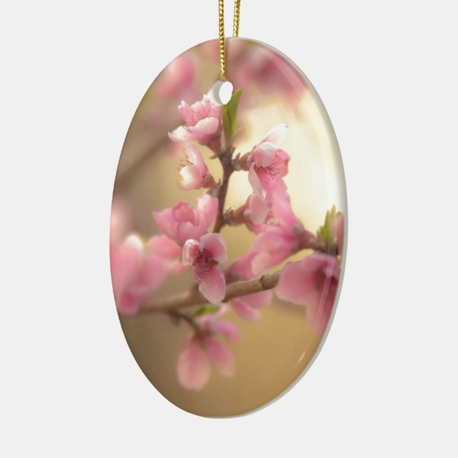 Ornement En Céramique Fleurs de cerisier (Gauche)