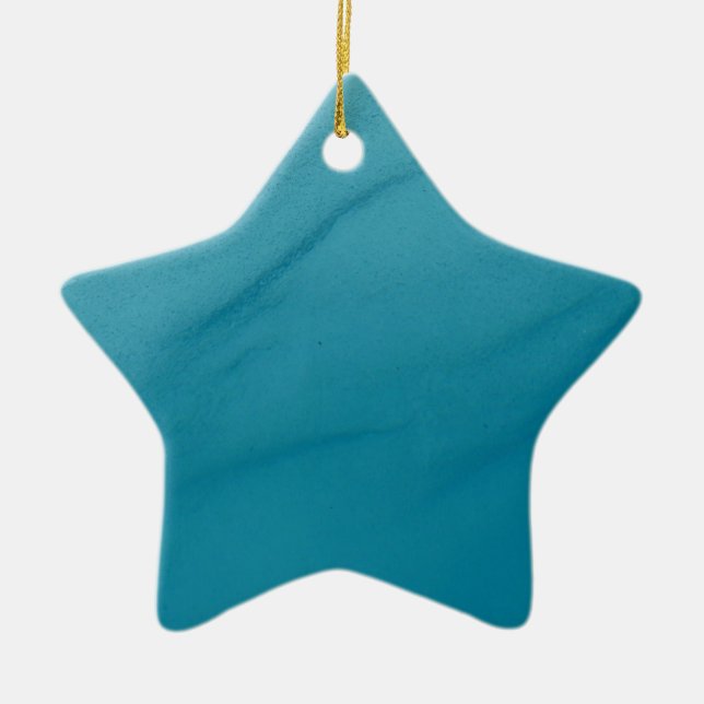 Ornement En Céramique Fonte glaciaire Photographie de la nature Abstrait (Devant)