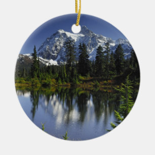 Ornement En Céramique Forêt nationale du Mont Baker-Snoqualmie