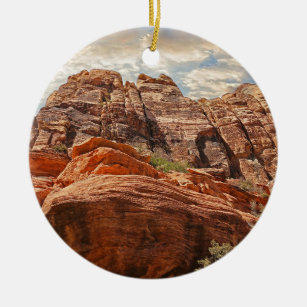 Ornement En Céramique Formation de rock au Red Rock Canyon à Las Vegas a