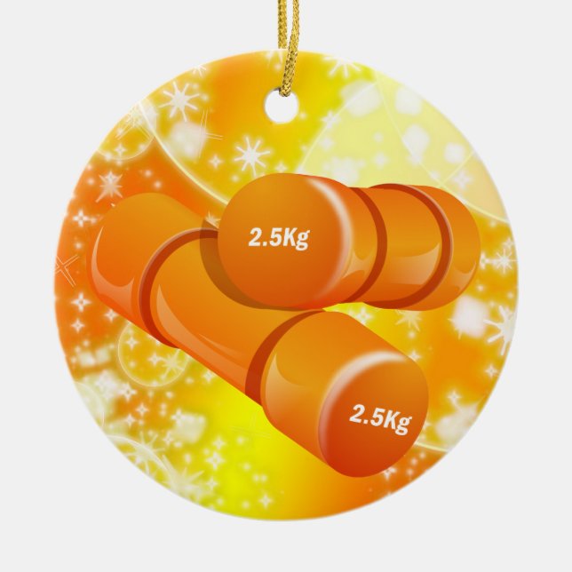 Ornement En Céramique Forme physique ! (Devant)
