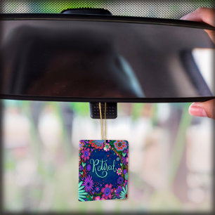 Ornement En Céramique Fun Floral Retraité rose joli Coeur Inspirivée