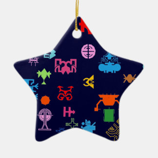 Ornement En Céramique Futur amusement nano