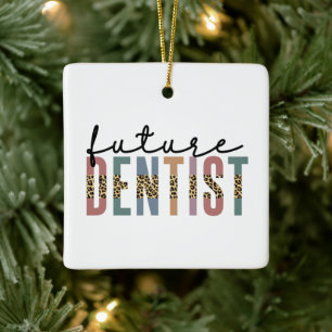 Ornement En Céramique Futur Dentiste Étudiant Dentaire En Formation