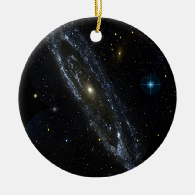 Ornement En Céramique Galaxie (Devant)