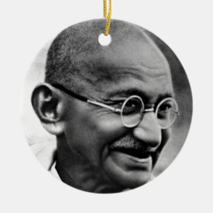 ORNEMENT EN CÉRAMIQUE GANDHI