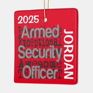Ornement En Céramique Garde armée Extraordinaire CUSTOM