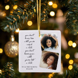 Ornement En Céramique Garde Du Souvenir Perte De Photos D'Enfants<br><div class="desc">L'ornement céramique "Souvenir de la perte de l'enfant" est un hommage délicat et poignant à une petite âme chère qui est partie trop tôt pour le ciel. Conçu avec un soin chaleureux, cet ornement sert de doux rappel du lien éternel entre un parent et son enfant. Le matériau céramique apporte...</div>