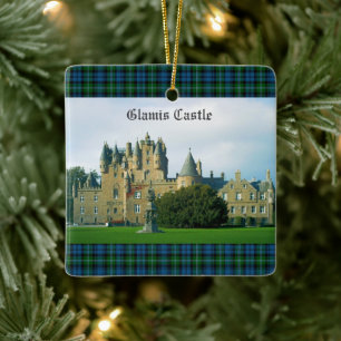 Ornement En Céramique Glamis Castle Angus Scotland Pittoresque