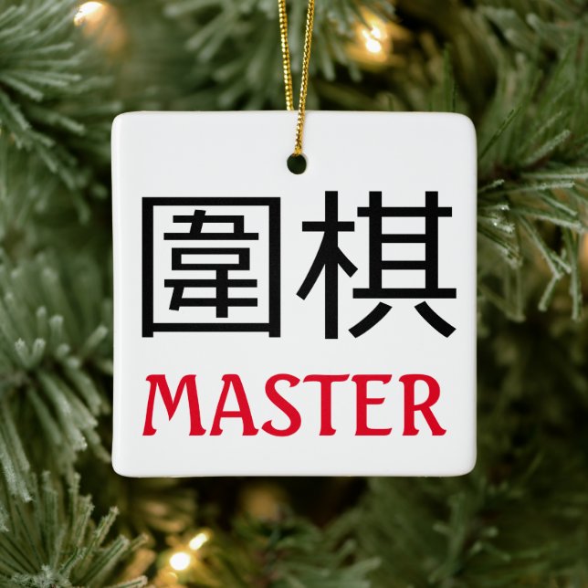 Ornement En Céramique Go (jeu) Master (Arbre)