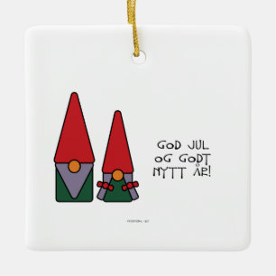 Ornement En Céramique God Jul