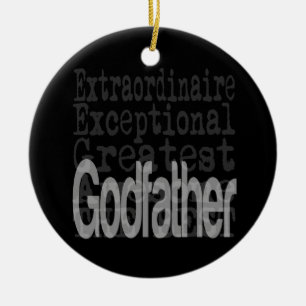 Ornement En Céramique Godfather