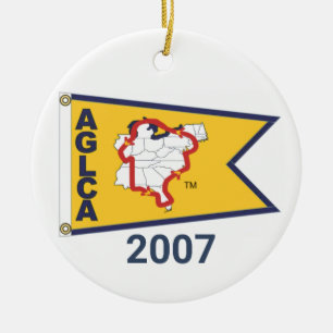 Ornement en céramique Gold Burgee (2007)