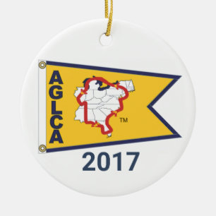 Ornement en céramique Gold Burgee (2017)
