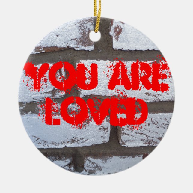 Ornement En Céramique Graffiti (Devant)