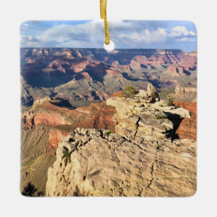 Ornement En Céramique Grand Canyon vu d'en haut