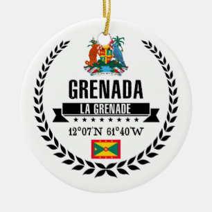 Ornement En Céramique Grenade