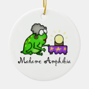 Ornement En Céramique Grenouille psychique