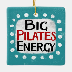 Ornement En Céramique Gros Pilates Energy Orament