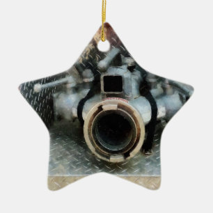 Ornement En Céramique Gros tuyau d'incendie