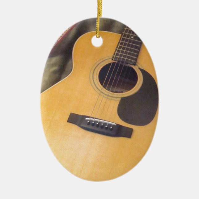 Ornement En Céramique guitare (Devant)