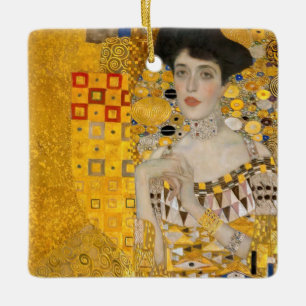Ornement En Céramique Gustav Klimt - Portrait d'Adele Bloch-Bauer I