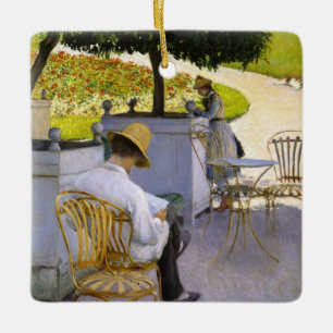 Ornement En Céramique Gustave Caillebotte - Les Orangers